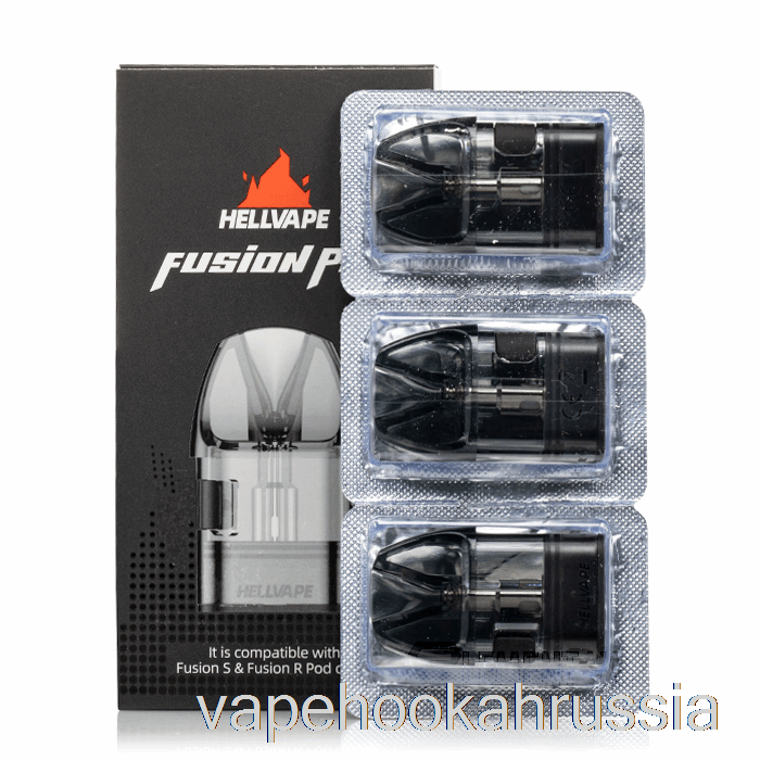 Vape россия Hellvape Fusion R сменные капсулы с сеткой 1,2 Ом
